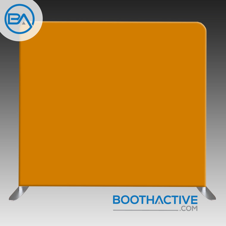 8' x 8' Backdrop - Solid - Orange