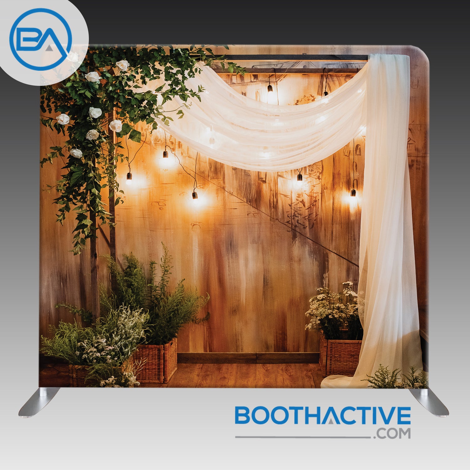 8' x 8' Backdrop - Boho Glow