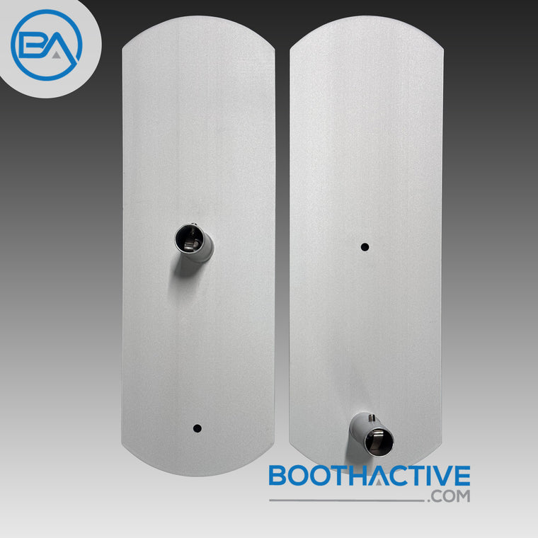 Extra Pin Location Base Plate Set for BoothActive TRUE 8x8 Frame