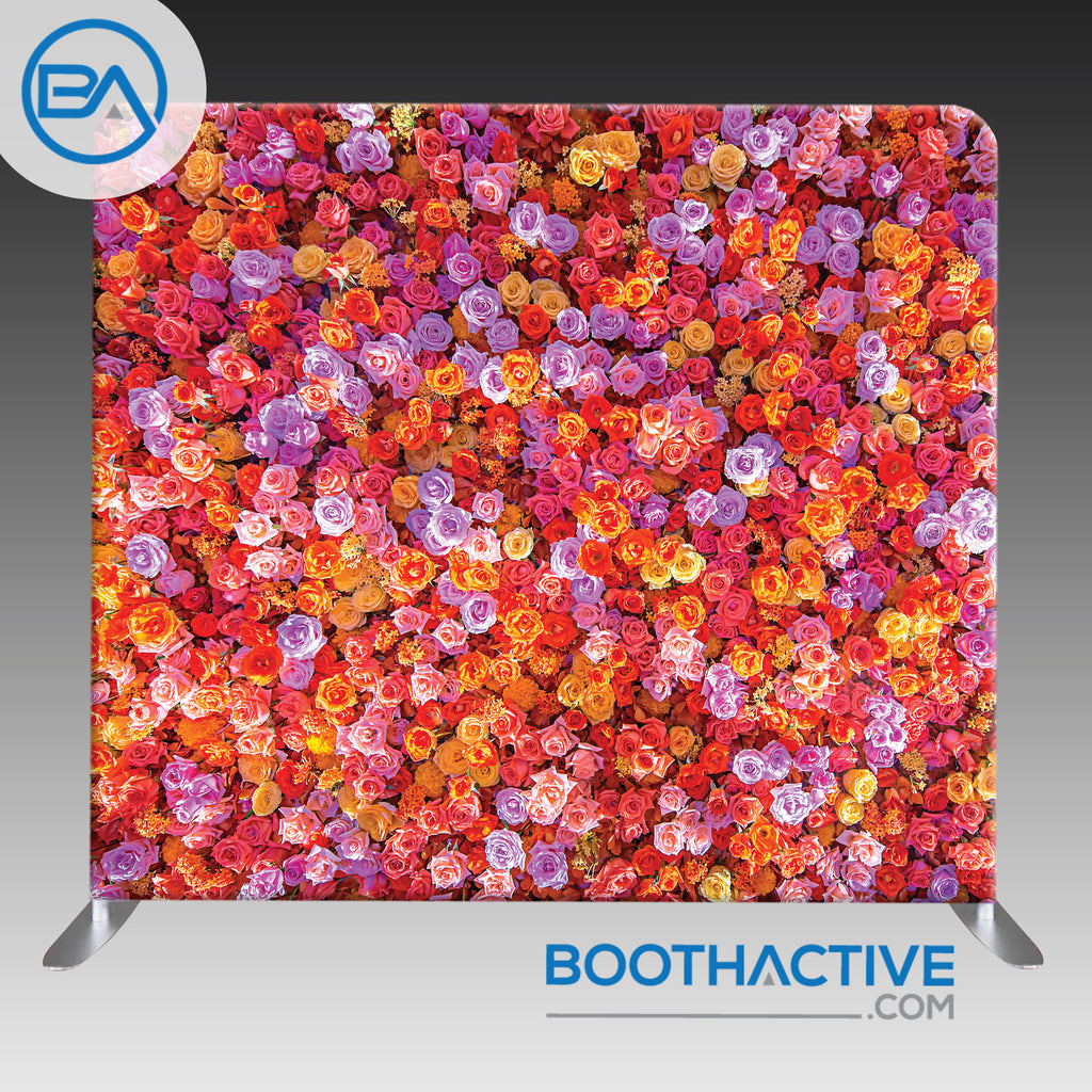 8' x 8' Backdrop - Full Bloom Affair