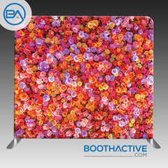 8' x 8' Backdrop - Full Bloom Affair