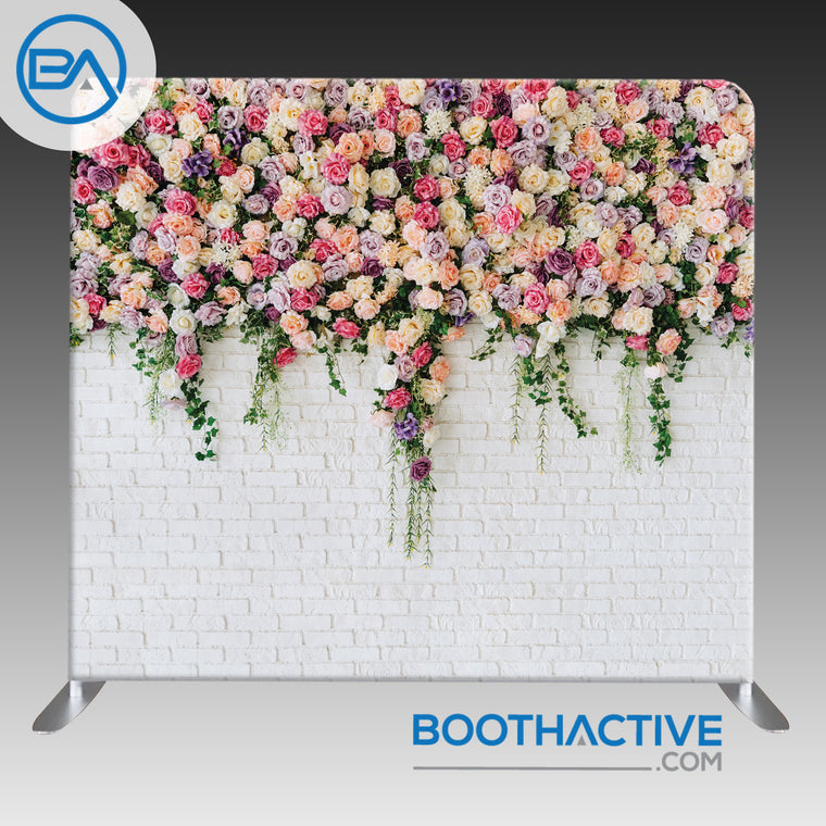 8' x 8' Backdrop - Rose Cascade