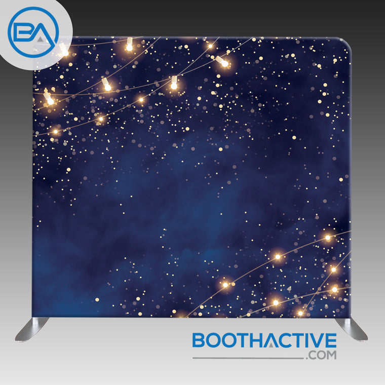 8' x 8' Backdrop - Scintillate - Blue