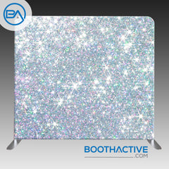 8' x 8' Backdrop - Sparkling Glitter