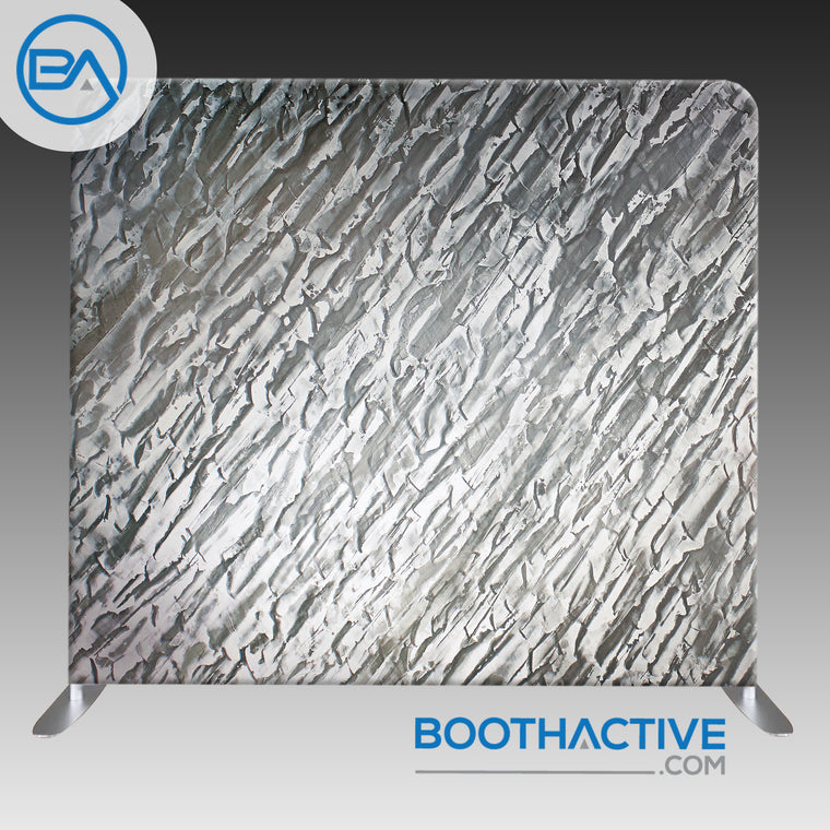 8' x 8' Backdrop - Timeless Textures Silver