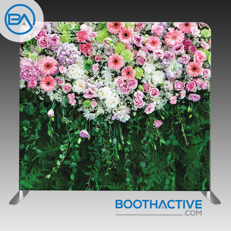 8' x 8' Backdrop - Vivid Bloom