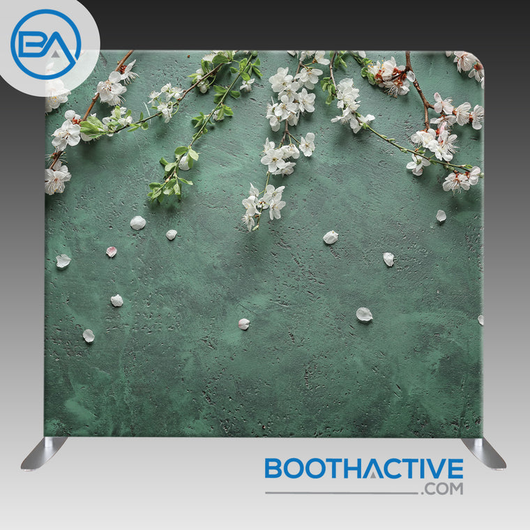 8' x 8' Backdrop - Zen Blossoms
