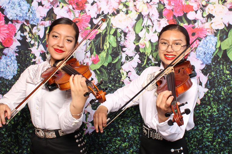 8' x 8' Backdrop - Flowers - Hedge