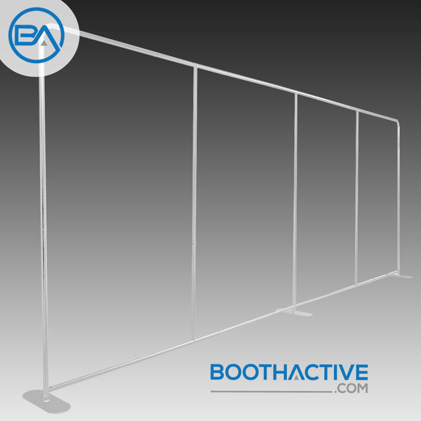 8' x 20' Backdrop Frame/stand + Support pole - Fat Base – BoothActive