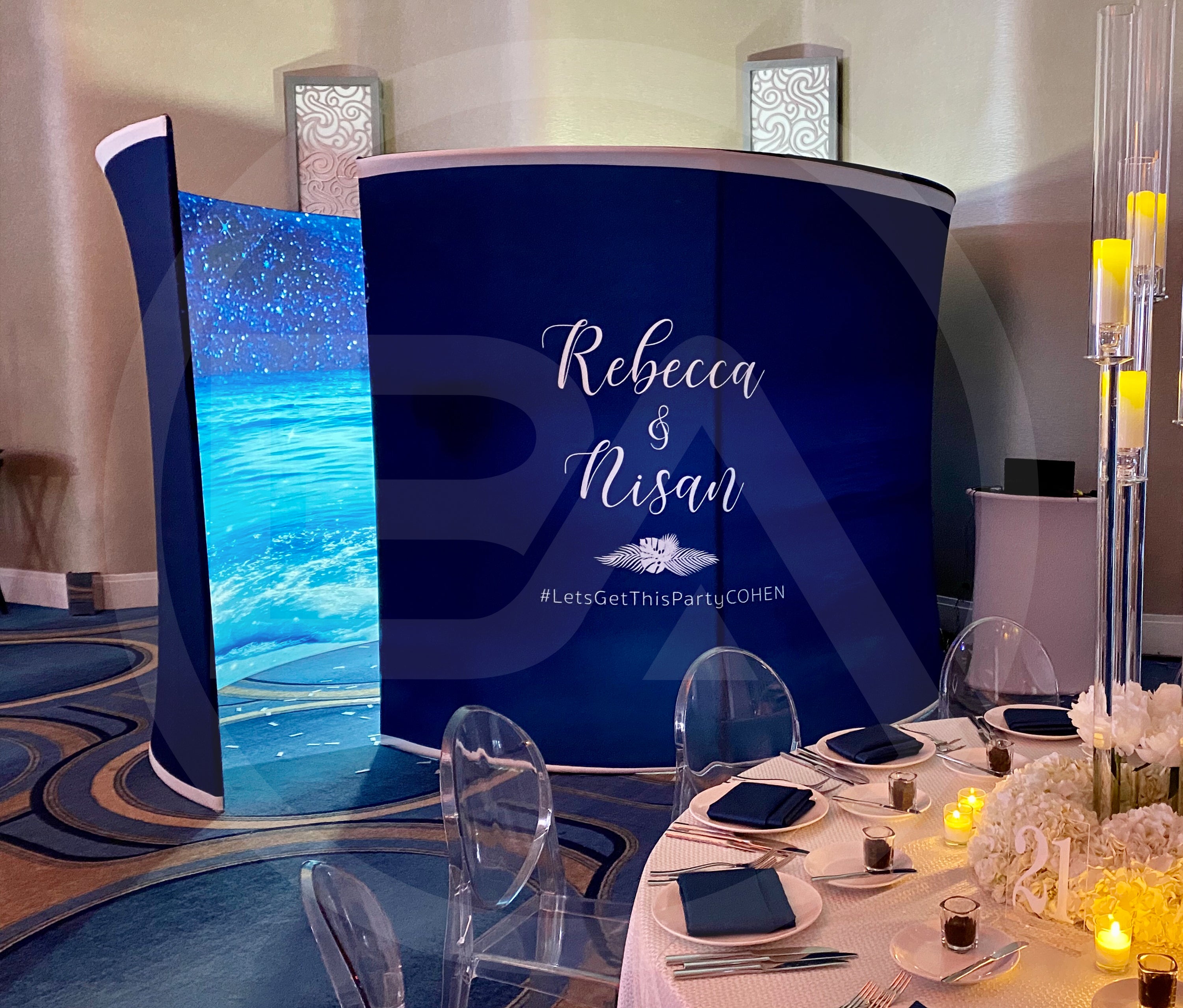 Fabric Booth Tent - The Allie enclosure – BoothActive