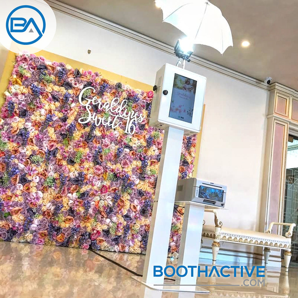 Minbooth 3.8 + Rolling case + Printer stand