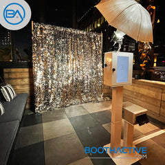 Minbooth 3.8 + Rolling case + Printer stand