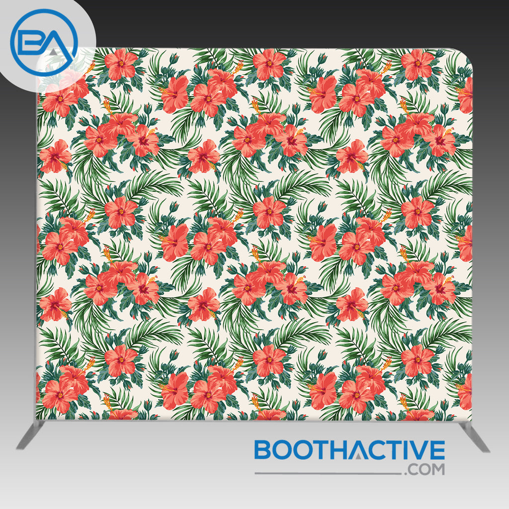 8' x 8' Backdrop - Exotic Floral