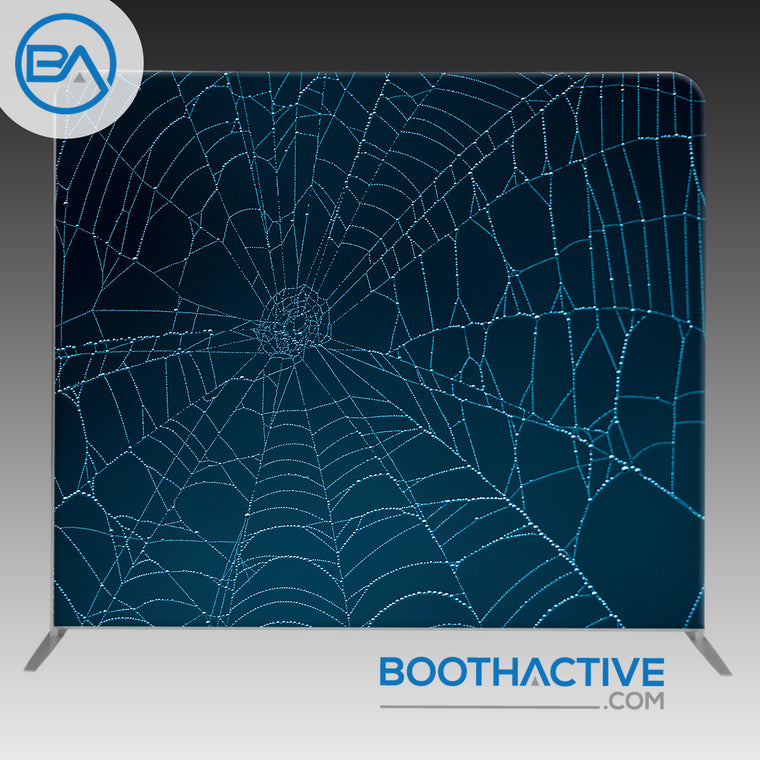 8' x 8' Backdrop - Halloween - Spider Web