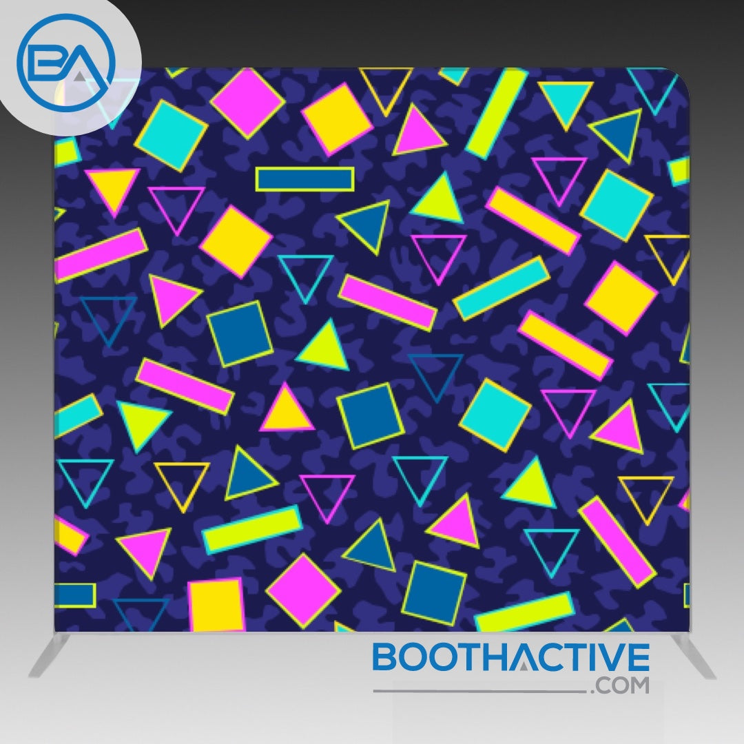 8' x 8' Backdrop - Retro - Saved by the bell - BoothActive