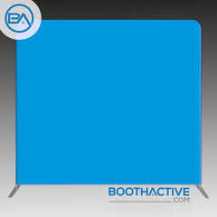 8' x 8' Backdrop - Solid - Blue - BoothActive