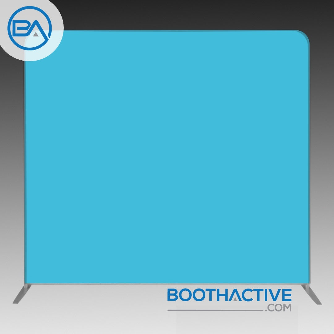 8' x 8' Backdrop - Solid - Teal - BoothActive