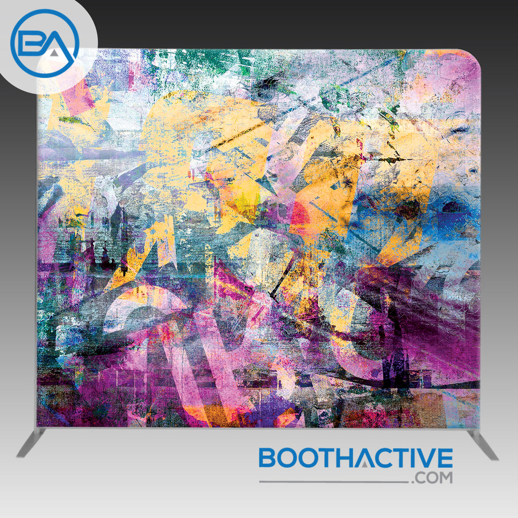 8' x 8' Backdrop - Urban Grunge - BoothActive
