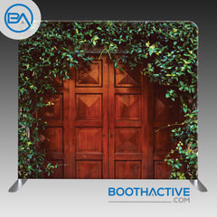 8' x 8' Backdrop - Ivy Doors