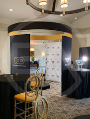 Fabric Booth Tent - The Oscar Enclosure