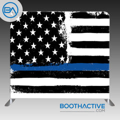 8' x 8' Backdrop - Support the Blue